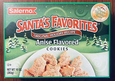 Salerno Santa's Santa Favorites The Original Anise Holiday Christmas ...