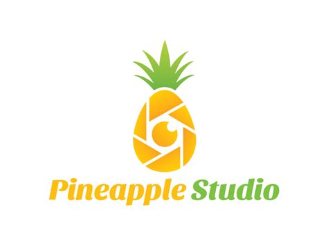 Pineapple Logo by Martin James on Dribbble