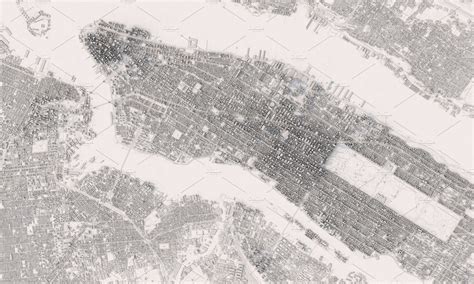 New york city 3d map containing new york, nyc, and america | High-Quality Architecture Stock ...