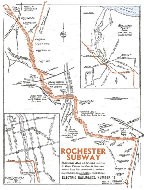 Subway Map - Pictures of Rochester and Monroe County, NY