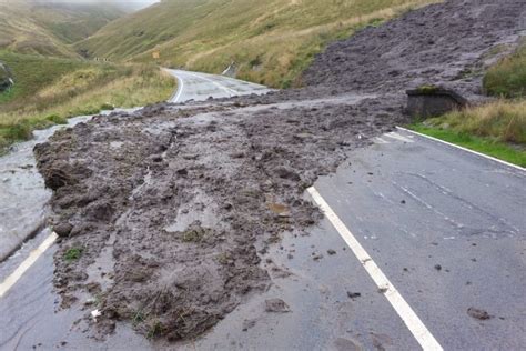 Landslip closes Welsh valley road | Ground Engineering