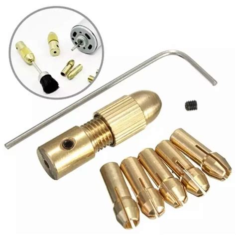 Mini Drill Chuck, 2.3mm Hole PCB Driller 5 In 1 For 12V DC Motor - Ripon150.com