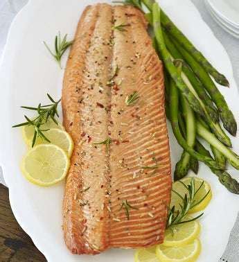 Wild Alaskan Sockeye Salmon Whole Fillets - Skin-On, Boneless, 24 Oz ...