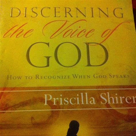 Priscilla Shirer delivers another great book. Discerning the Voice of ...