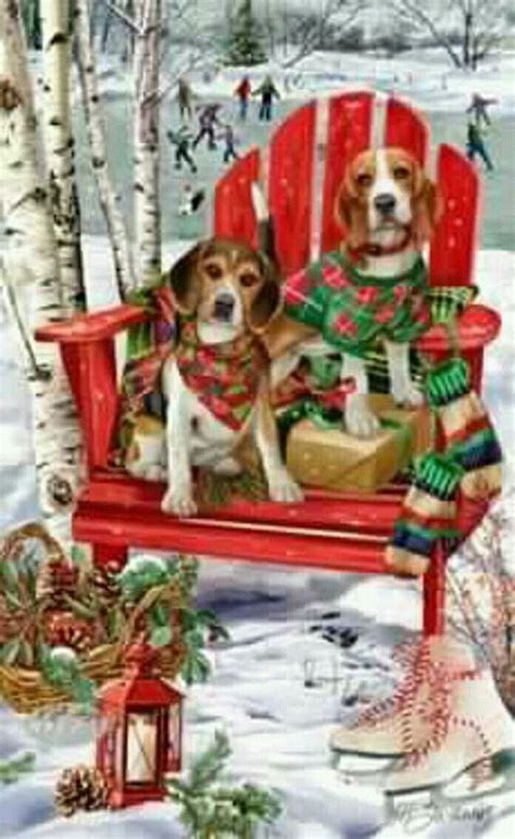 Pin by Lizette Pretorius on Christmas animals | Beagle christmas cards, Christmas dog, Christmas ...