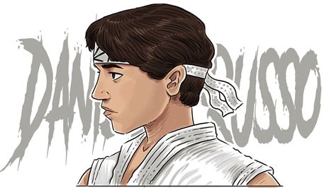 How I draw Karate Kid | Daniel LaRusso - YouTube