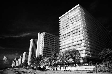 Apartments Hotels And Beachfront Developments Fort Lauderdale Beach Florida Photograph by Joe ...