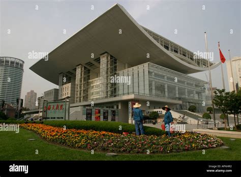 Shanghai Grand Theatre Stock Photo - Alamy