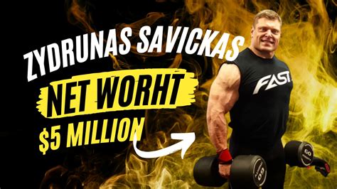 Zydrunas Savickas Net Worth in 2024 : Bio and Wiki