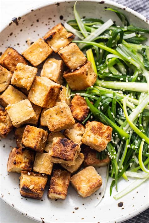 Pan Fried Tofu Stir Fry - Fit Foodie Finds