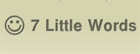 7 Little Words Answers Today