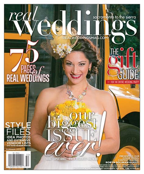 Sacramento Wedding Inspiration: Real Weddings Has a New Cover Model Winner! - Real Weddings Magazine