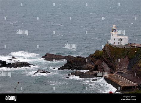 Lighthouse at Hartland Point, North Devon, England, UK Stock Photo - Alamy