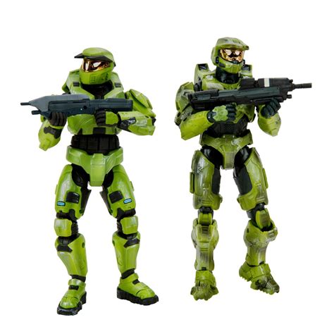 Halo Master Chief 20th Anniversary Spartan Collection Action Figure Set Only at GameStop | GameStop