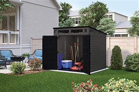 Suncast Resin Modern Shed - The Perfect Solution For A Modern Garden 1