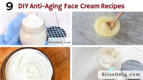 9 DIY Anti-Aging Face Cream Recipes - BlissOnly