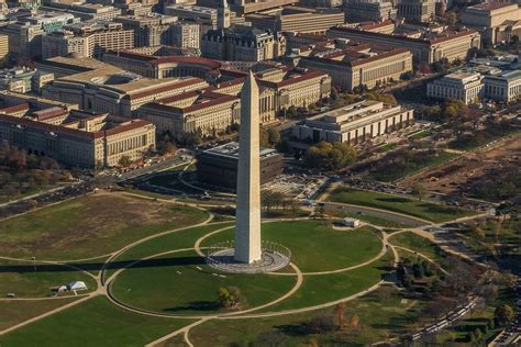 Aerial view of the Washington Monument in Washington, D.C. : r/CityFans