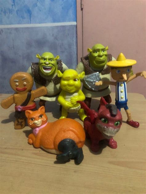 Shrek Happy Meal Toys Set Take All Dreamworks, Hobbies & Toys, Toys ...