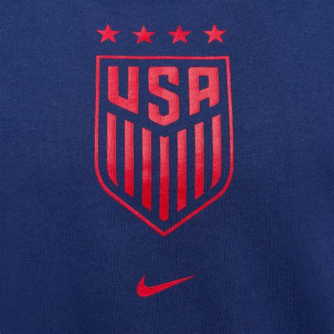 Women's Nike USWNT Crest Blue Tee - Official U.S. Soccer Store