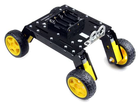 4WD Aluminum Mobile Robot Car Platform | ubicaciondepersonas.cdmx.gob.mx