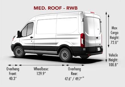 2021 Ford Transit Cargo Van Interior Dimensions - Home Alqu