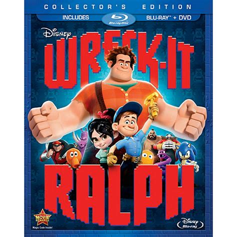 Wreck-It Ralph (Collector's Edition) (Blu-ray + DVD) - Walmart.com ...