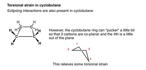 Cycloalkanes - Ring Strain In Cyclopropane And Cyclobutane