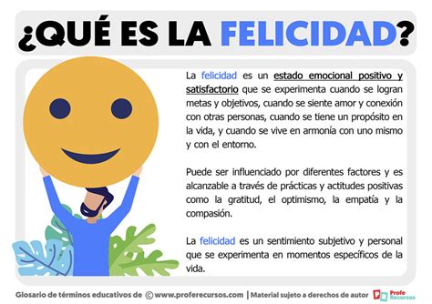 Qué es la Felicidad | Definición de Felicidad