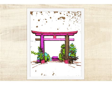 Chinese Gate Design Digital Download - Etsy