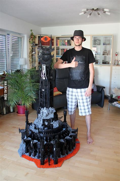 Awesome LEGO Tower of Sauron - 9GAG