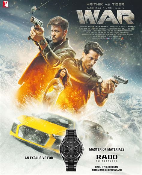 Rado Hyperchrome Automatic Chronograph watch highlighted in “WAR” movie ...