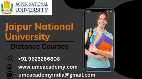 Jaipur National University Distance Courses Admission Process