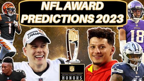 NFL Awards Predictions 2023 | Who Will WIN MVP ? - YouTube