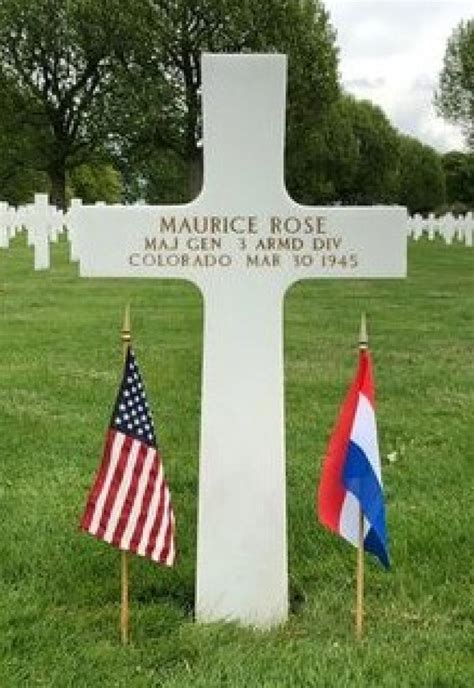 Maurice Rose | American Battle Monuments Commission