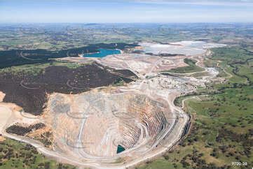 Aerial Photo Cadia Valley Gold Mine NSW Aerial Photography