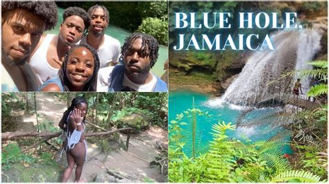 JUMPING OFF A CLIFF | Blue Hole Jamaica Vlog - YouTube