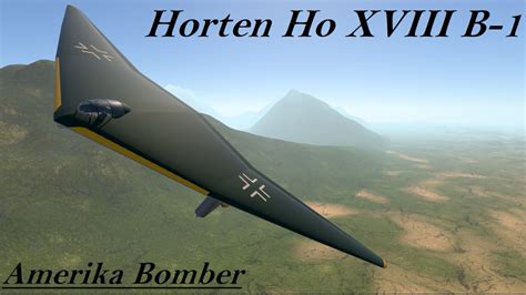 SimplePlanes | Horten Ho XVIII B-1 "Amerika Bomber"