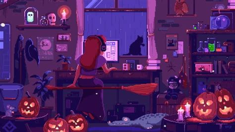 Spooky Halloween | Lofi Chillhop 🍂☕️ Autumn Music/Vintage Fall Vibes ...