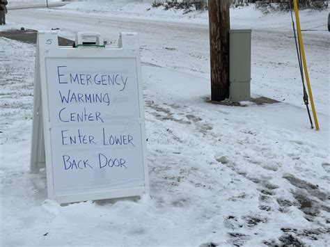 Volunteers needed to open emergency warming shelter tonight as wind ...