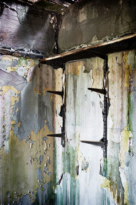 "Inside A Fire Damaged Room" by Stocksy Contributor "James Ross" - Stocksy