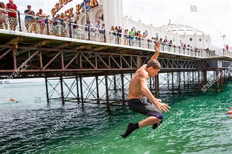 Thousands Visitors Take Beach Brighton Hove Editorial Stock Photo - Stock Image | Shutterstock