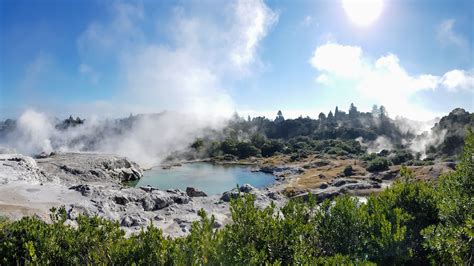 Whakarewarewa thermal valley New Zealand [4471x2515] [OC] #Music #IndieArtist #Chicago ...