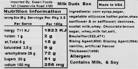 2 x Hershey's Milk Duds Movie Box 141g | GroceryRun.com.au