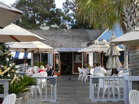 Salty Dog Cafe ~ South Beach Marina in Sea Pines. Great place to hang ...