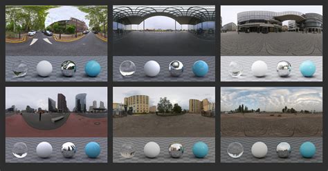 HDRIs: Outdoor > Overcast > Urban • Poly Haven