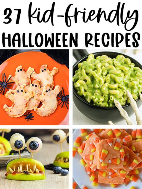 Kids Halloween Party Food Ideas - Fun Halloween Recipes for Kids