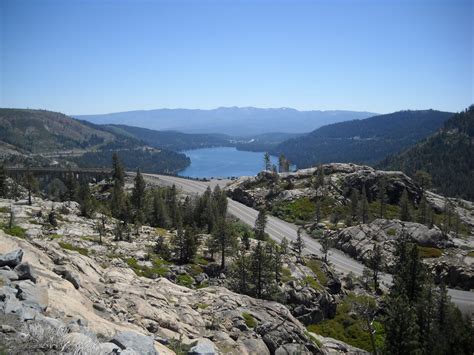 the donner party pass | Donner Pass | California travel, Scenic, Aerial view