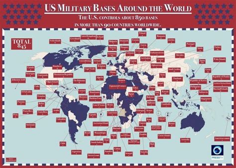 US Military Bases Around the World : r/MapPorn