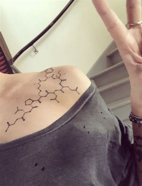 25+ Estrogen Molecule Tattoo - EmireEllanor