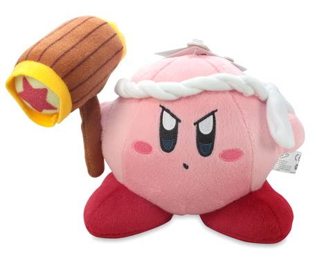 Brand New Official 6" Hammer Kirby Plush Doll Stuffed Toy licensed Little Buddy! | eBay